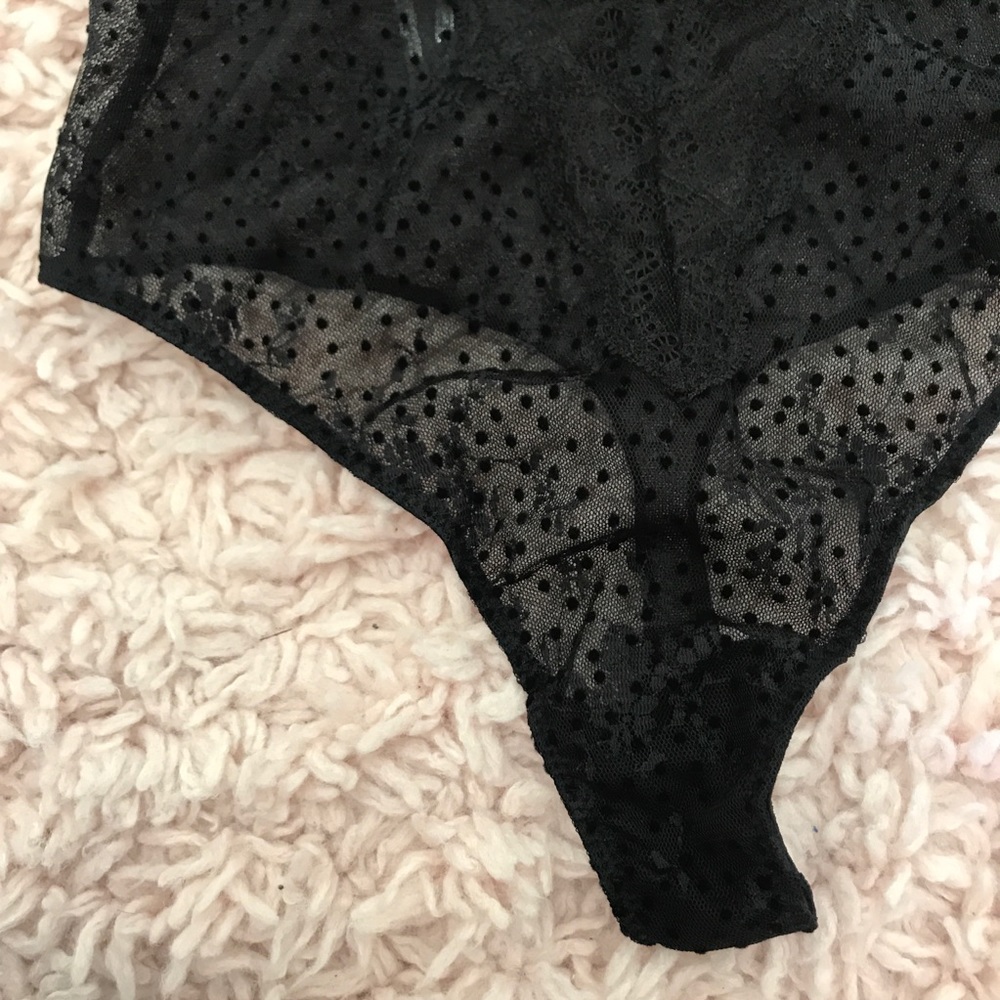 VS Velvet Dot Halter Teddy! - Picture 6 of 6
